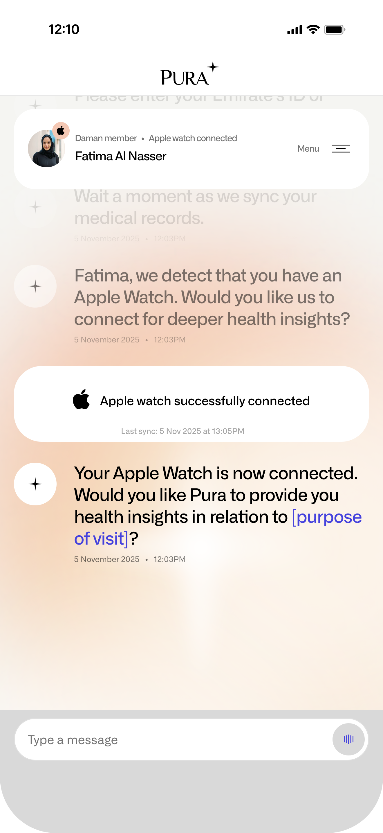 Apple Watch Connected